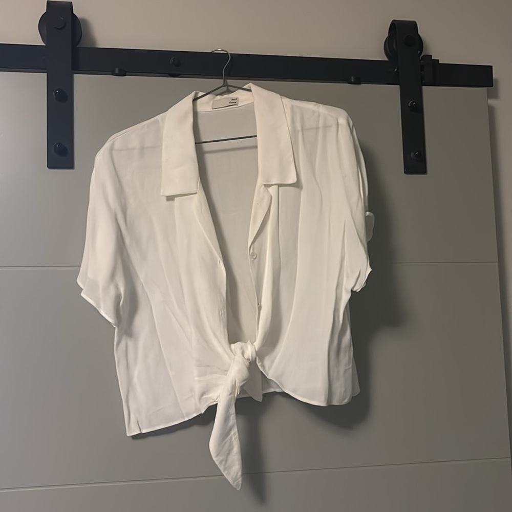 WilfredFree Silk Tieup Tshirt